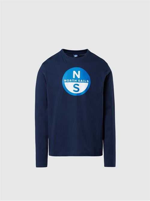 T SHIRT LONG SLEEVE W/GRAPHIC NORTH SAILS | 692850/802